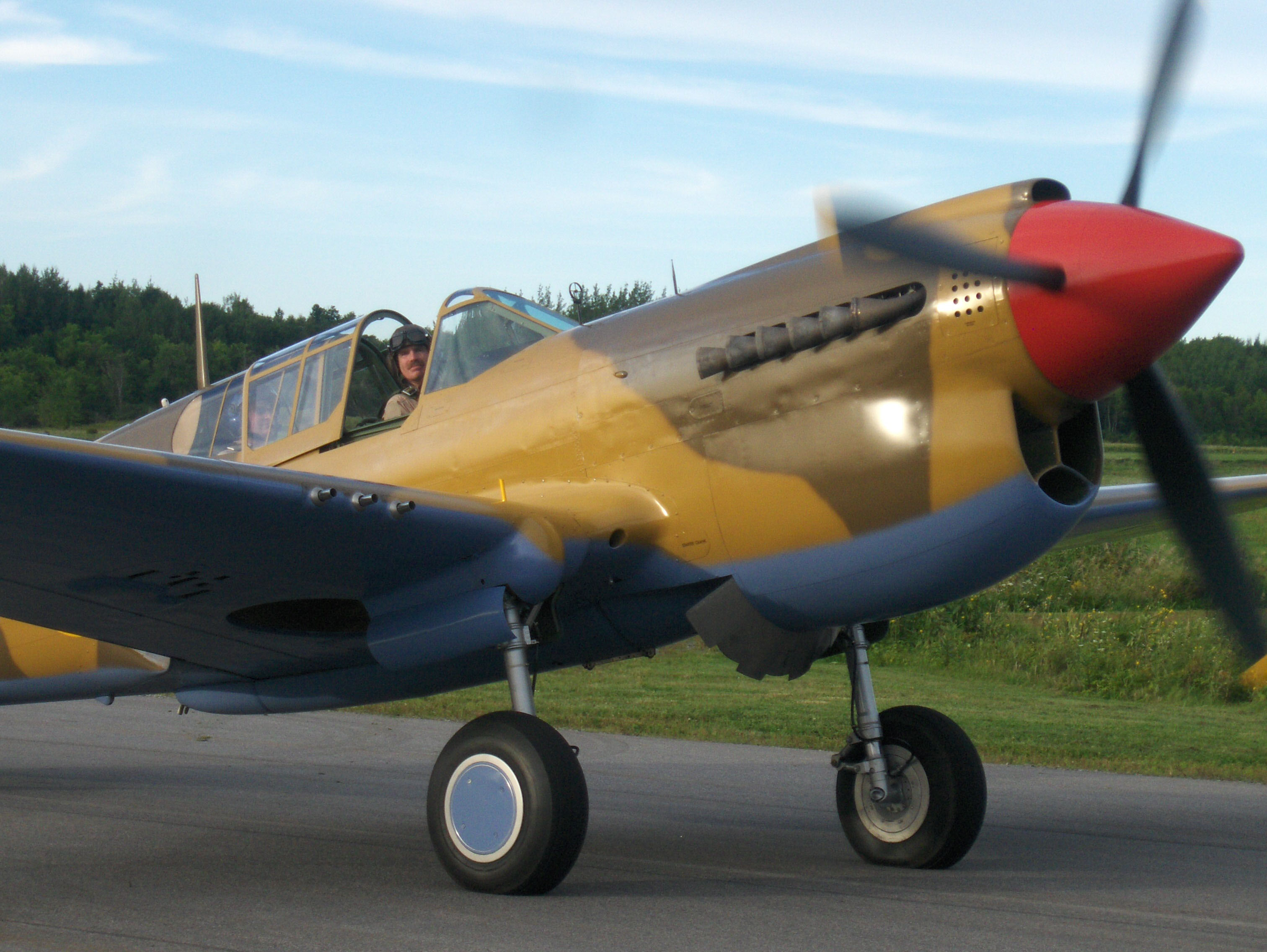 P 40 Warhawk Restored